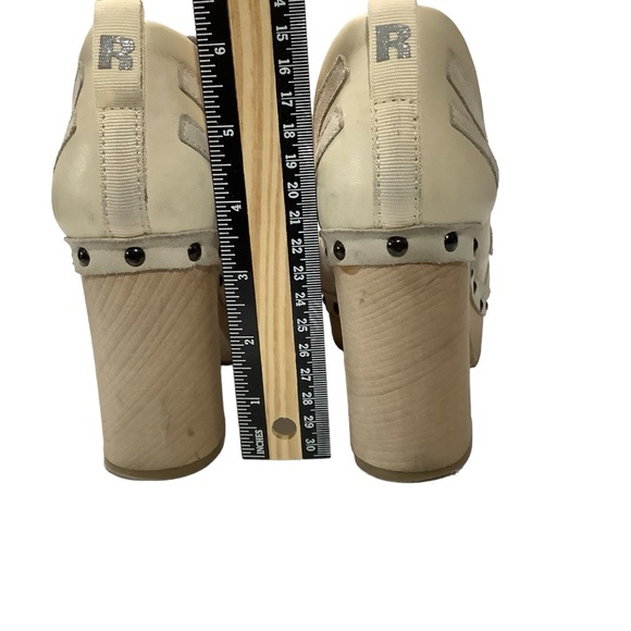 Ruco Line Lace-Up Block Heels Oxford Shoes - Picture 7 of 8